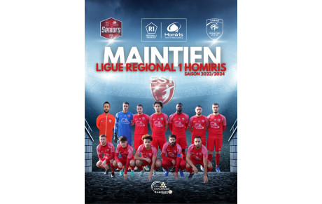 SENIORS LIGUE R1 - MAINTIEN EN REGIONAL 1 !!