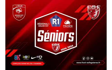 Séniors A Régional 1 Homiris (Saison 2024/2025)