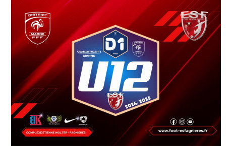 U12 - MARNE D1 - Nés en 2013 (Saison 2024/2025)