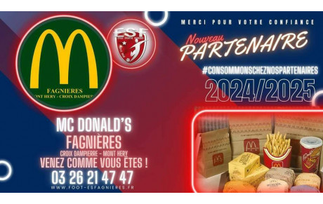 MC DONALD'S FAGNIERES