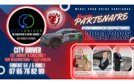 CITY DRIVER - CHAUFFEUR VTC