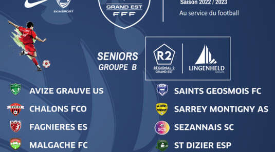 Séniors R2 - Le Groupe & Calendrier de reprise - saison 2022/2023
